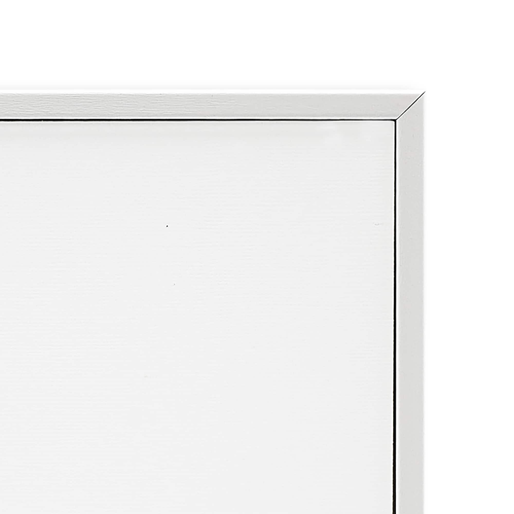 Stupell Industries Happy Easter Vivid Pink Floral Blossom Border Framed Giclee Art